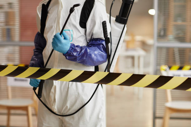 Professional Biohazard Cleanup technician working in Parker Ford, PA